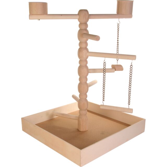 Trixie drveno igralište za papagaje 40×40 cm