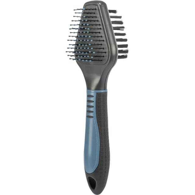 Trixie Dvostrana Trouglasta Četka za Pse i Mačke 6x19cm - petcorner