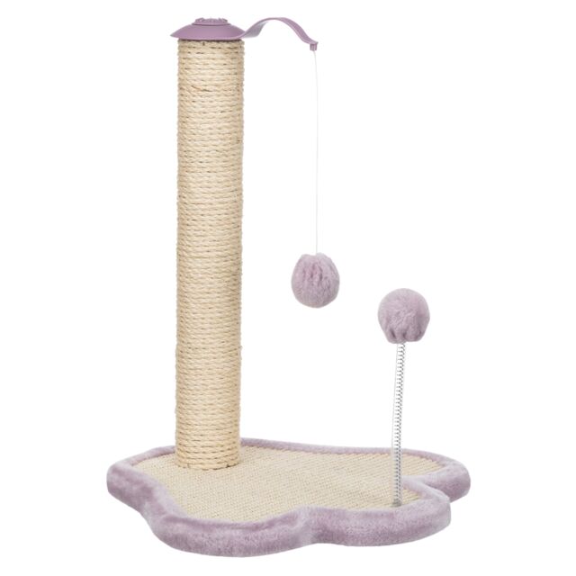 Trixie Junior Sisal Grebalica 50cm – Svetlo Lila - petcorner