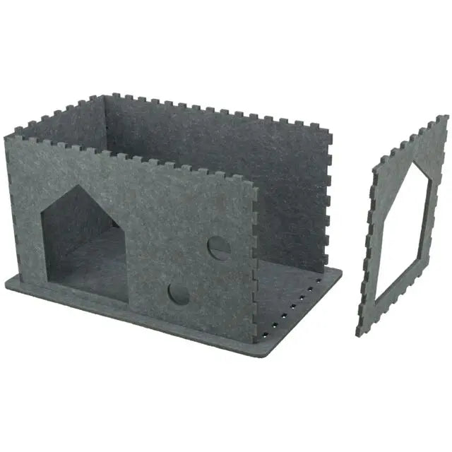 Trixie kućica Lene siva 54x30x35cm od filca za ljubimce