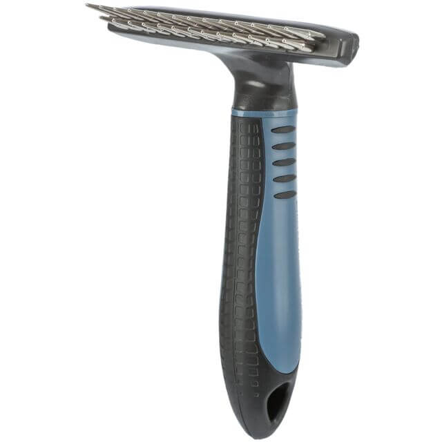 Trixie metalna dvoredna češagija 15x11 cm – za negu krzna - petcorner