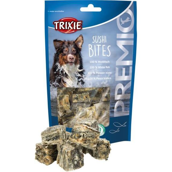 Trixie Premio Sushi Bites 75g – 100% prirodna poslastica od bele ribe