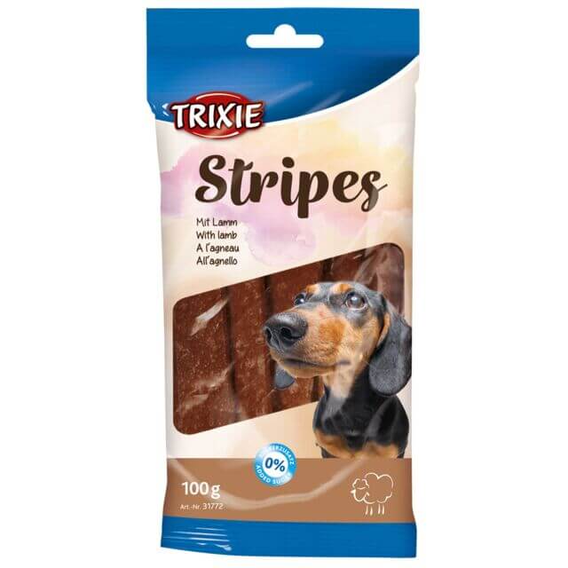 Trixie Stripes poslastica sa jagnjetinom za pse 100g