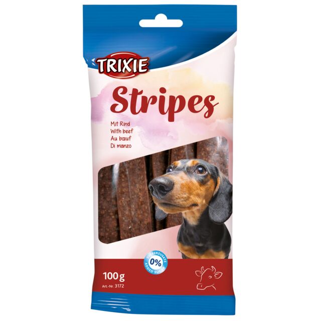 Trixie Stripes Light nagradica od govedine za pse 100g
