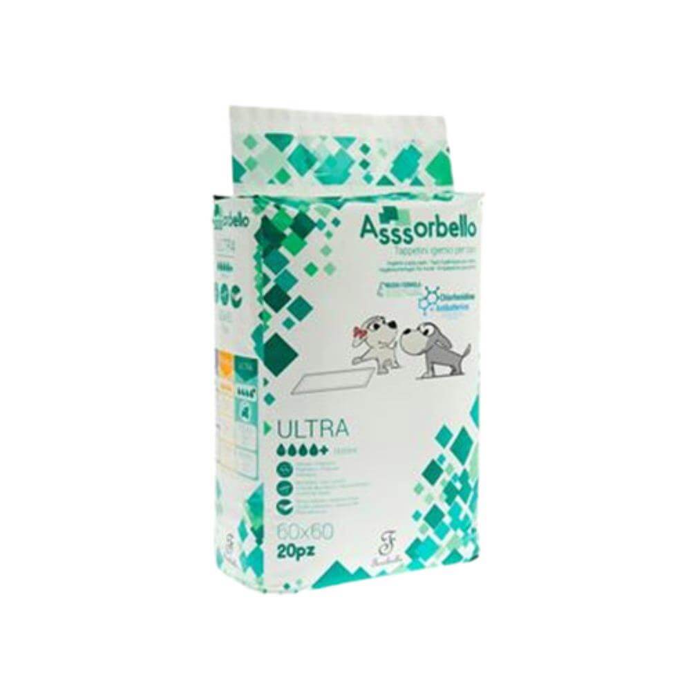 Ferribiella Ultra higijenske prostirke sa hloroheksidinom 60x60 cm – 20 komada, antibakterijske i brzo upijajuće