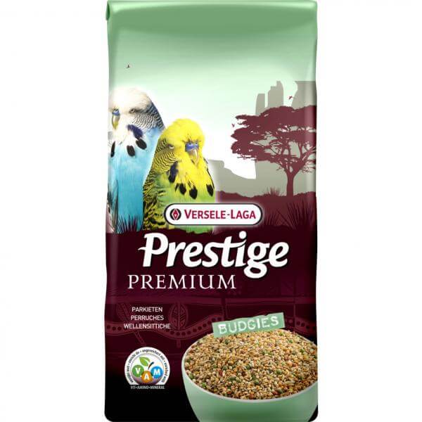 Versele - Laga Prestige Premium Budgies Hrana za Tigrice i Male Papagaje - 20kg - petcorner