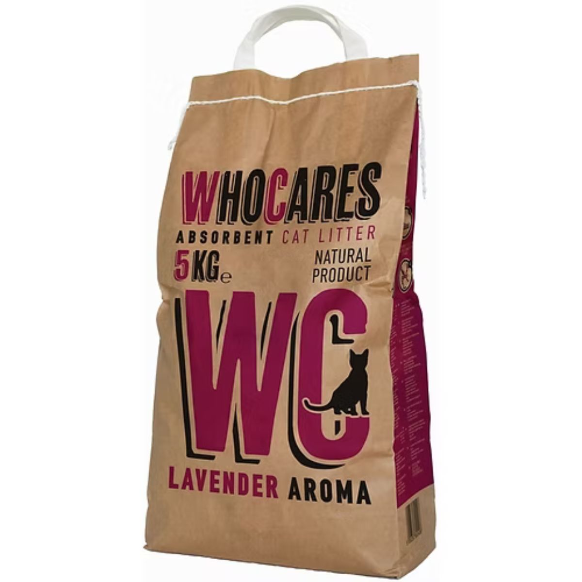 Who Cares Lavanda 5kg – grudvajući bentonitni posip za mačke sa mirisom lavande