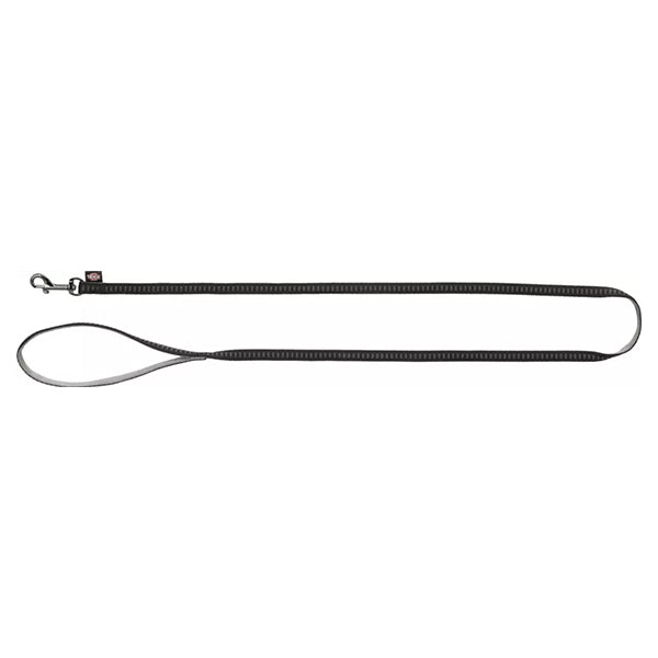 Trixie Elegance Povodac XS 1.20m / 10mm – Crno/Grafit