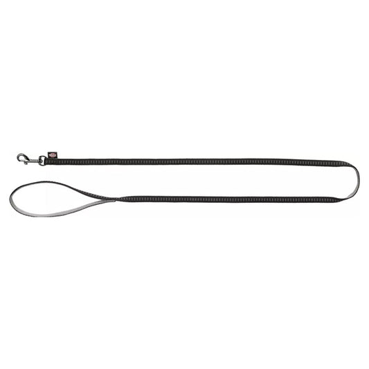 Trixie Elegance Povodac XS 1.20m / 10mm – Crno/Grafit