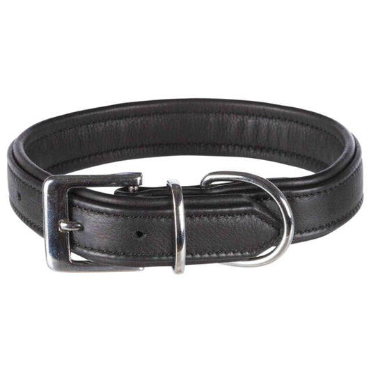 Trixie Active Comfort Kožna Ogrlica 39-46cm/30mm/crna