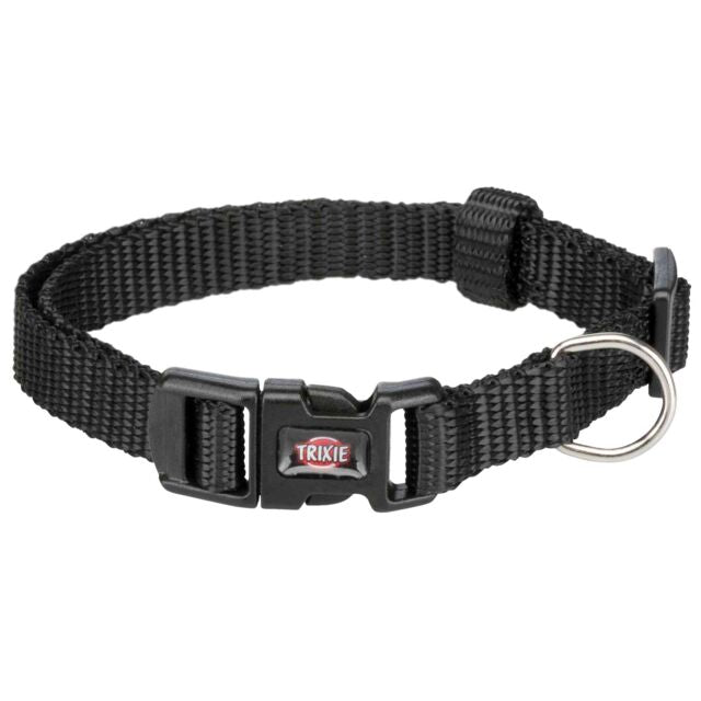 Trixie Ogrlica Premium S-M – Crna 22-35cm