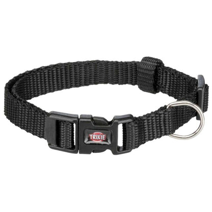 Trixie Ogrlica Premium S-M – Crna 22-35cm