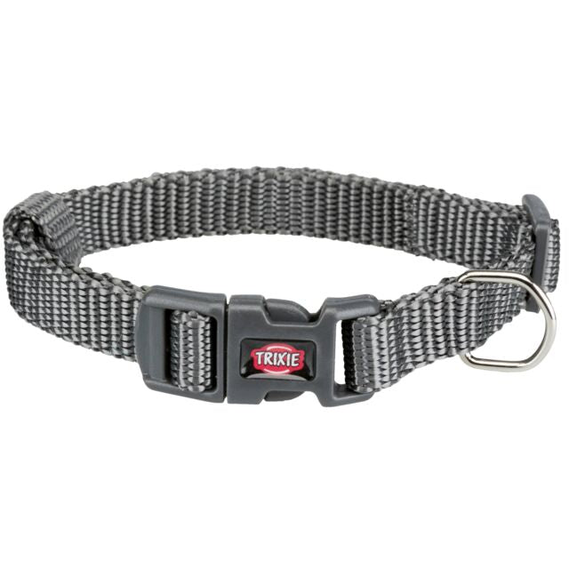 Trixie Ogrlica Premium S-M – Crna 22-35cm
