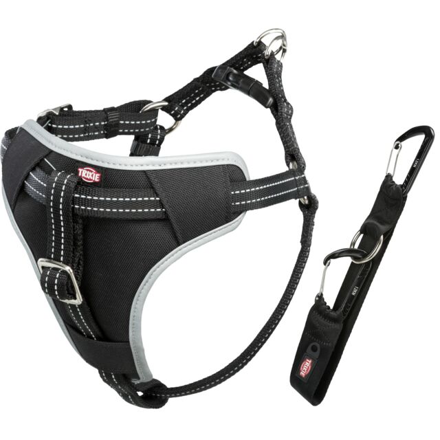 Trixie Comfort Am za Pse – Crni S/M 40-55cm