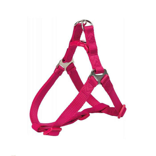 Trixie Premium Am za Pse – Roze 80-100cm, roza pasja oprsnica za velike pse za udobnost i snagu.