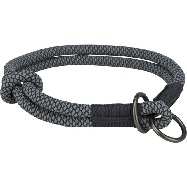 Trixie Soft Rope Poludavilica M 45cm / 10mm – Crno/Siva