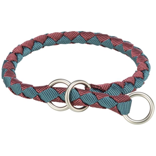 Trixie Cavo Mekana Poludavilica 35-41cm / 12mm – Tirkiz/Siva