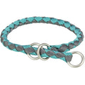 Trixie Cavo poludavilica za pse 43-51cm / 18mm – Tirkiz/Siva