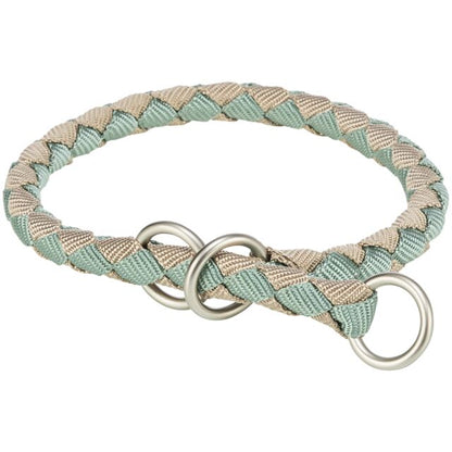Trixie Cavo poludavilica za pse 47-55cm / 18mm – Tirkiz/Siva