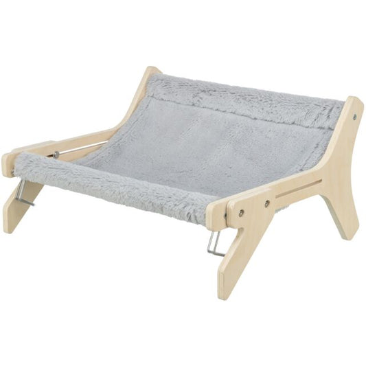 Trixie ležaljka za radijator 47×24×38 cm siva za mačke