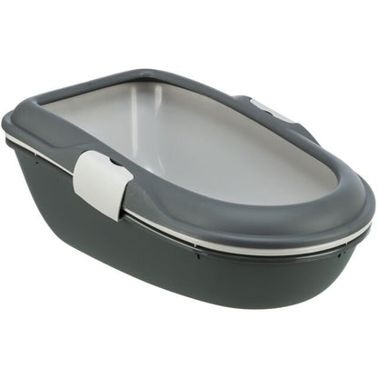 Trixie Berto toalet za mačke sivi 59x39x22cm – duplo dno
