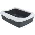 Trixie Classic toalet za mačke sa ramom 47x37x15cm sivo-beli