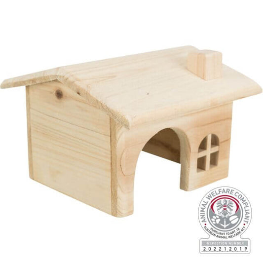 Trixie drvena kućica za hrčka 15×11×15 cm
