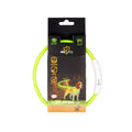 Duvo+ LED svetleća USB najlonska ogrlica zelena 45cm