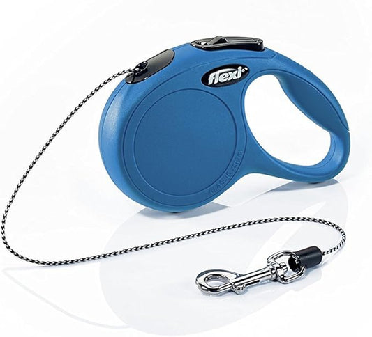 Flexi povodac za mačke New Classic Cord XS 3m – Plavi - petcorner