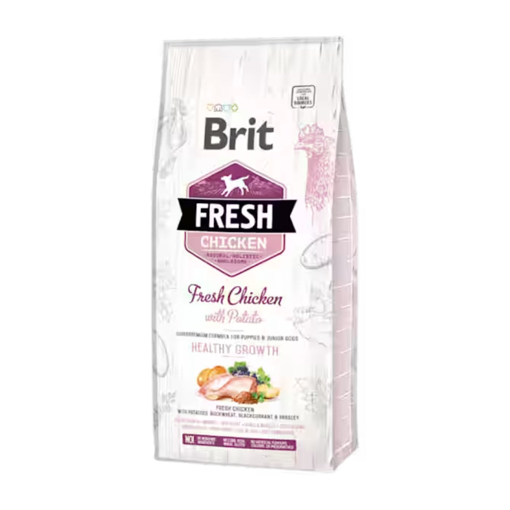 Brit Fresh Puppy Healthy Growth piletina i krompir