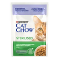 CAT CHOW Kesica za mačke Sterilised s jagnjetinom u sosu, 85g
