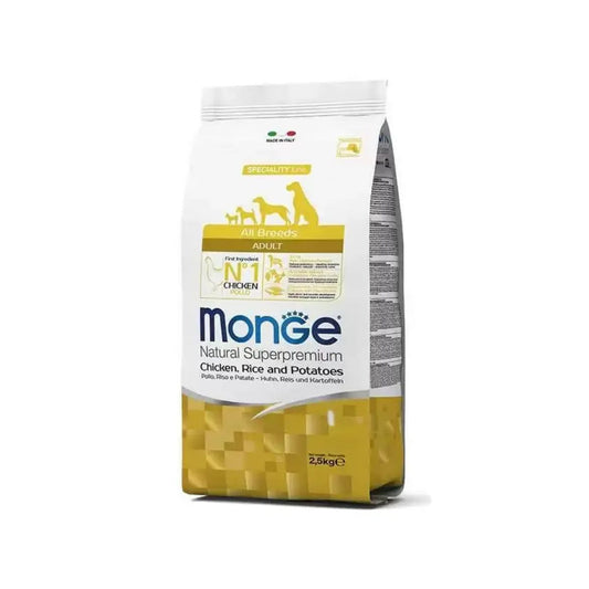 Monge Adult Chicken Rice Potatoes 2.5kg – hrana za pse