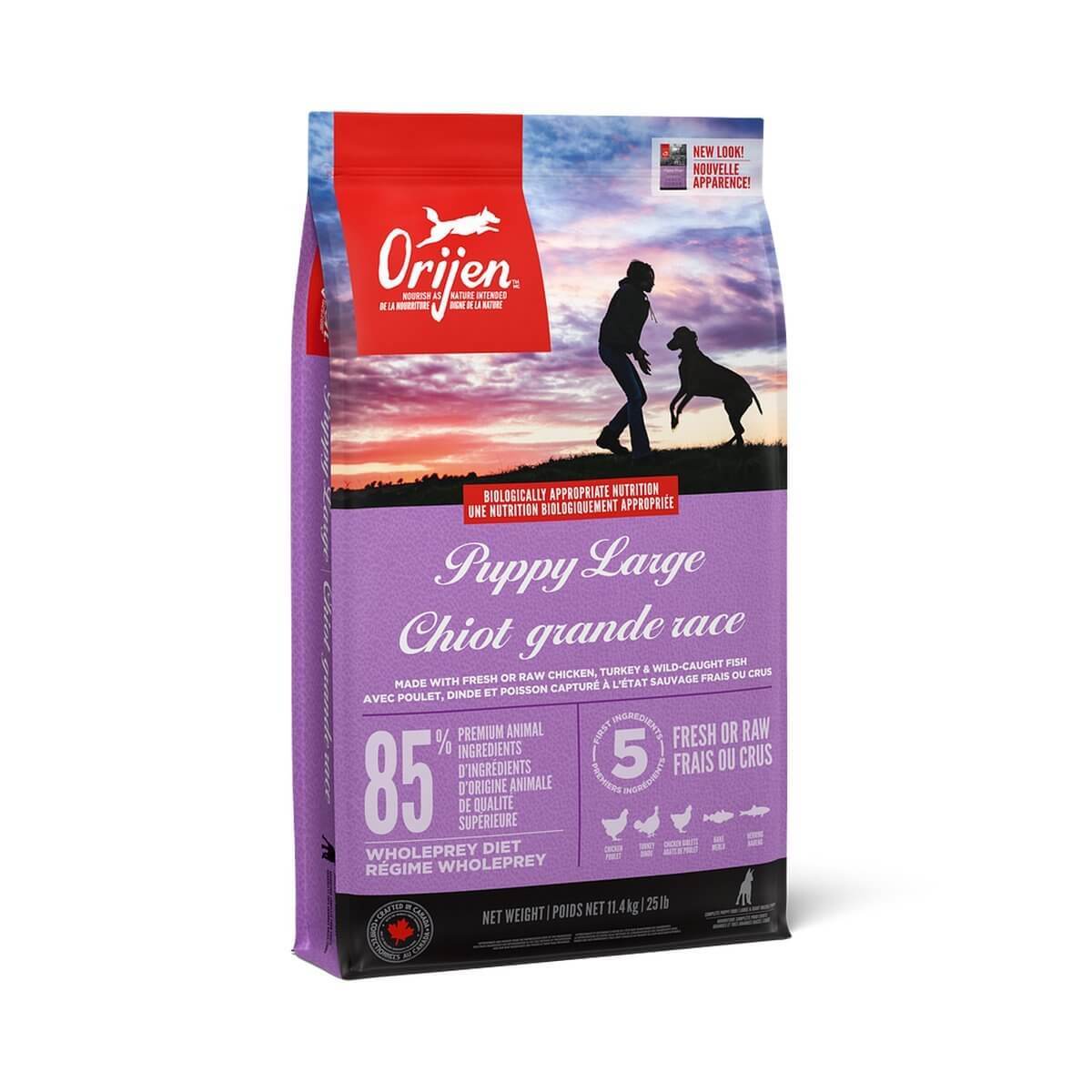 Orijen Puppy Large 11.4kg  – Hrana za štence velikih rasa