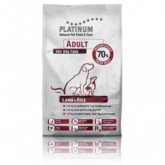 Platinum Dog Adult All Lamb & Rice  – suva hrana za pse