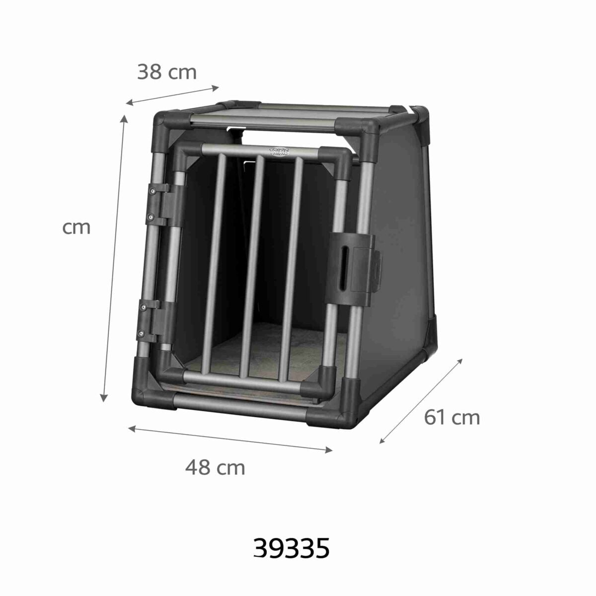 TRIXIE Aluminijumska Transportna Kutija S – 48×56×61 cm