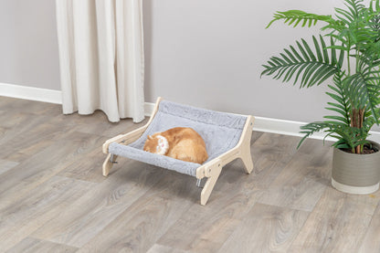 Trixie ležaljka za radijator 47×24×38 cm siva za mačke