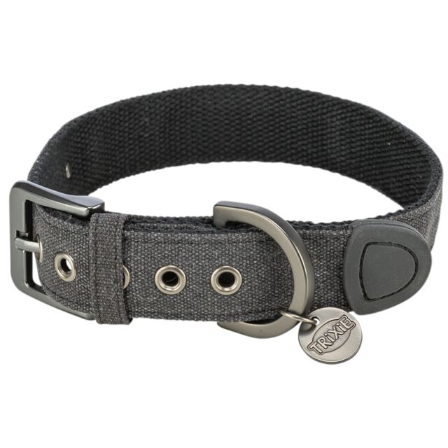 Trixie Ogrlica City Style S - M 30 - 37cm 25mm crna - petcorner