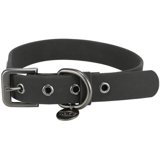 Trixie Ogrlica City Style PVC Crna S/M 30 - 37cm 20mm - petcorner