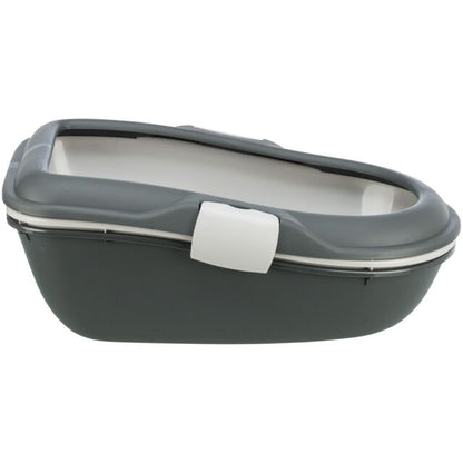 Trixie Berto toalet za mačke sivi 59x39x22cm – duplo dno