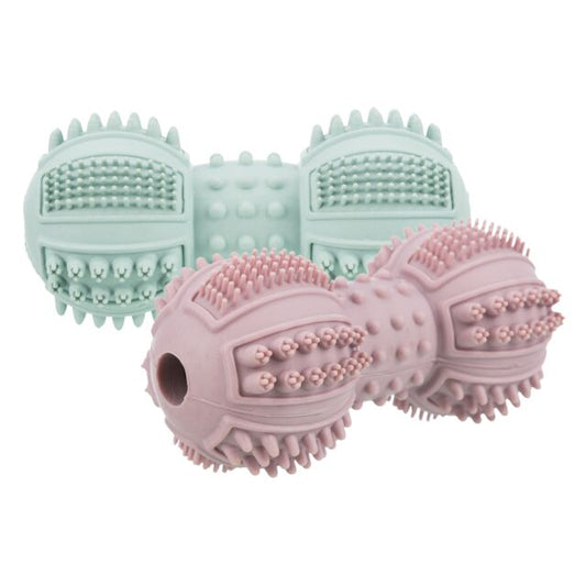 Trixie DentaFun Teg 9cm – Prirodna Guma, Masaža Desni - petcorner