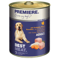 PREMIERE Dog Best Meat konzerva za pse Adult Ćuretina i Povrće, 800g konzerva