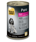 SELECT GOLD Dog Pure Junior Konjetina 400gr konzerva