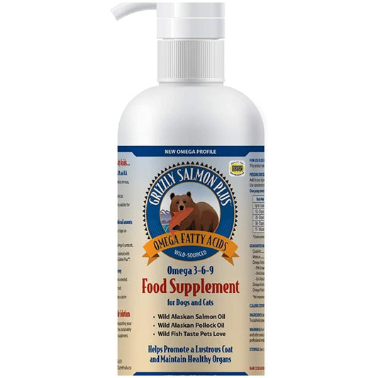 Grizzly ulje divljeg lososa za pse