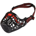 Flamingo SILAS BLACK brnjica za psa S 29–40cm