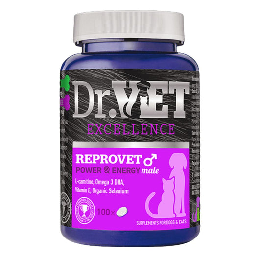 Dr.Vet Reprovet Male - tablete za plodnost mužjaka pasa