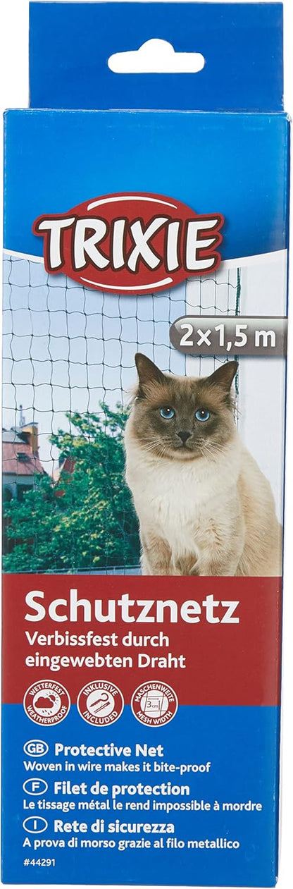 Trixie Zaštitna Mreža 2x1.5m Ojačana, Sa Kukama i Priključcima - petcorner