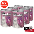 Simba Vlažna hrana za mačke, Pačetina i fazan, 6x415g