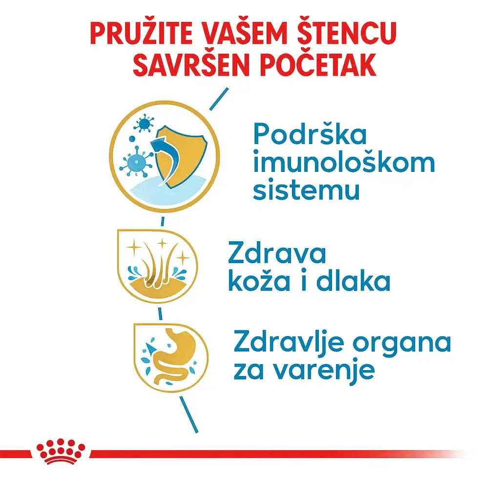 Pružite vašem štencu savršen početak - podrška imunološkom sistemu, zdrava koža i dlaka, zdravlje organa za varenje