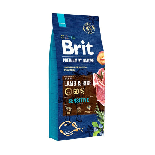 Brit Premium by Nature Sensitive jagnjetina 15 kg