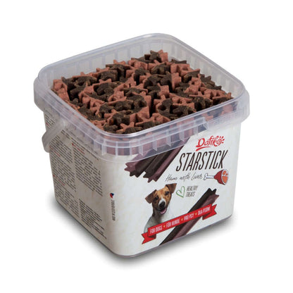 Dafiko Maxi Starstick 800g – mesni štapići za pse sa šunkom i jetrom

